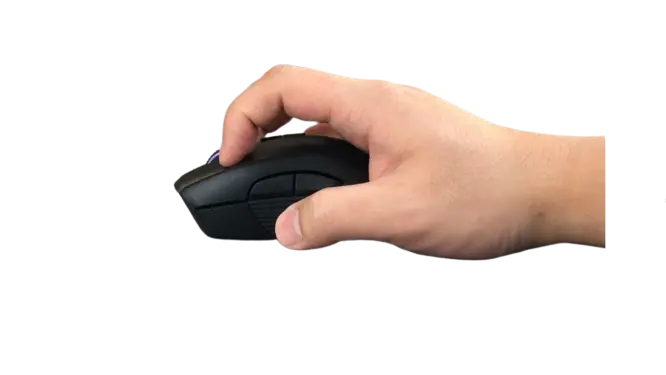 How to hold a gaming mouse with claw grip